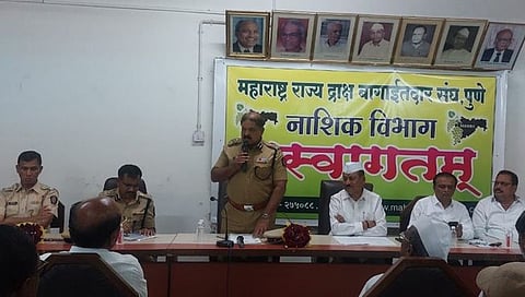नाशिक : शेतकऱ्यांनी सौदा पावती शिवाय व्यवहार करू नये : पोलीस महानिरीक्षक बी.जी.शेखर यांचे आवाहन