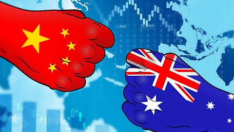 china Australia war alert