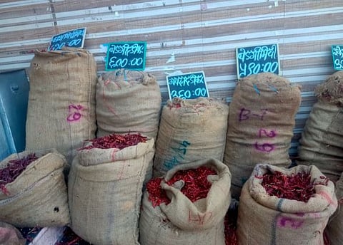लाल मिरचीचा ठसका ! किरकोळ बाजारात मिरचीचे भाव 280 ते 810 रुपये किलो