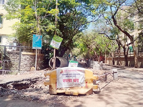 पुणे : खोदकामामुळे शहरातील रस्त्यांची लचकेतोड !
