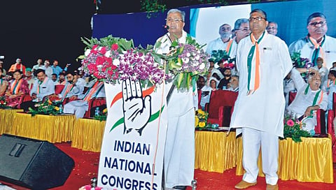 Karnataka Elections : निपाणीच्या घोटाळेबाजांना घरी बसवा : सिद्धरामय्या