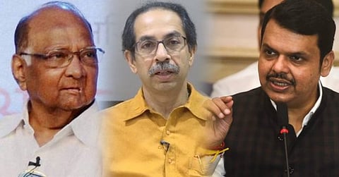 शरद पवारांनी राजीनामा देतो म्हणणं आणि देणं यातला फरक ठाकरेंना समजून सांगितला, फडणवीस यांची बोचरी टीका