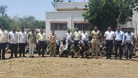 हिंगोली : दुचाकी चोरी करणारी टोळी पकडली; १७ दुचाकी जप्त