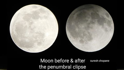 चंद्रपूर : खगोल प्रेमींनी पाहिले ५ मे’च्या रात्री छायाकल्प चंद्रग्रहण