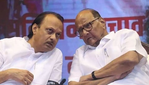 Sharad Pawar Resign : शरद पवारांच्या निवृत्तीबाबत सामनाच्या अग्रलेखात अजित पवारांबद्दल शंका