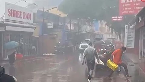 कराड : मान्सूनची हजेरी; पाटणला बरसल्या पावसाच्या हलक्या सरी