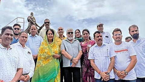 पोवईनाक्यावर शिवतीर्थाशिवाय काही नको : राजमाता श्री. छ. कल्पनाराजे भोसले
