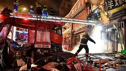 China LPG Gas Leak