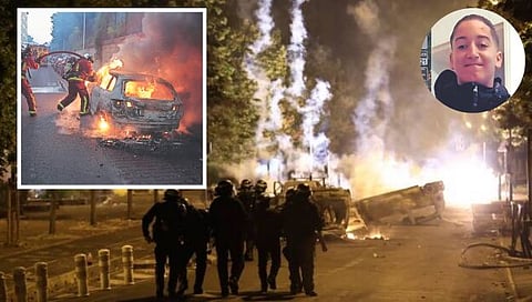 France violence : पॅरिस पेटले! फ्रान्समध्ये सलग तिसर्या दिवशीही जाळपोळ; ८७५ अटकेत