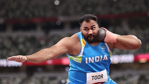 Tajinderpal Singh : २१.७७ मीटर गोळाफेक; तेजिंदरपाल सिंहने मोडला स्वत:चाच राष्ट्रीय विक्रम
