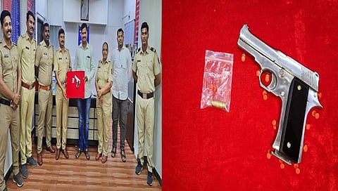 देशी बनावटीची पिस्तूल
