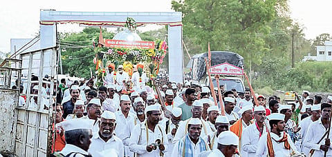Ashadhi Wari 2023 : संत सोपानकाका पालखी कोर्हाळे मुक्कामी विसावली