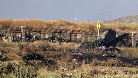 Aircraft crashed