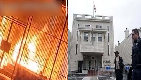 भारतीय दुतावासावर खलिस्तानींचा हल्ला