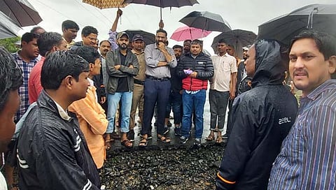 नांदेड: पावसाचे रौद्ररूप, देगलूर शहरासह परिसराची जिल्हाधिकाऱ्यांकडून पाहणी