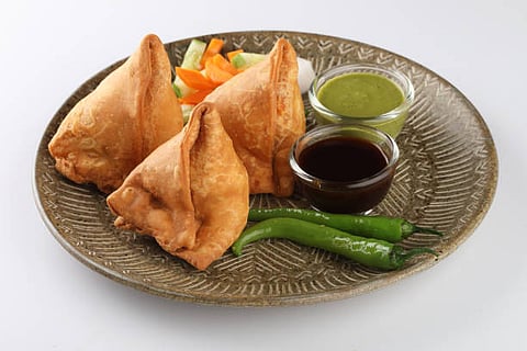 Mutton Keema Samosa