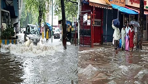 मुंबईकरांना पावसाने झोडपले