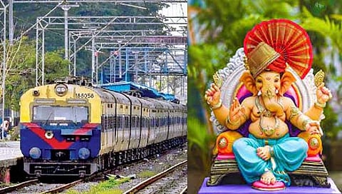गणपती मेमू स्पेशल गाडी
