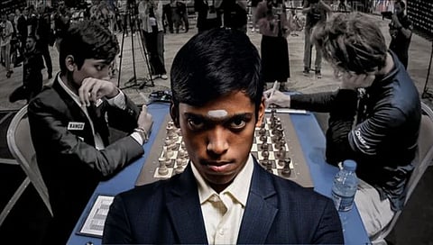 Chess World Cup Final: प्रग्नानंदची कार्लसनला कडवी टक्कर, पहिला गेम ड्रॉ