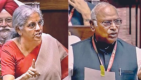 Parliament Special Session : नव्या संसदेत पहिल्याच दिवशी सीतारामन-खर्गे चकमक
