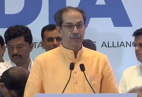 INDIA Bloc Press Conference : भयमुक्त भारतासाठी आम्ही सर्वजण एकत्र : उद्धव ठाकरे