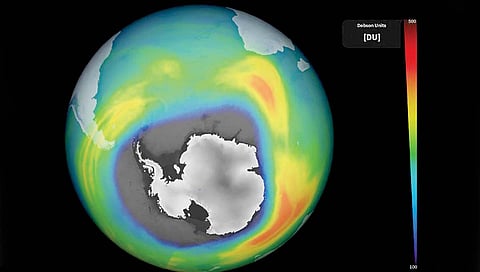ozone layer : ओझोनच्या स्तरातील छिद्र बनले अमेरिकेपेक्षाही मोठे