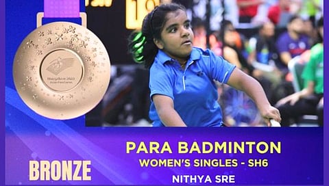 Asian Para Games Nitya sre