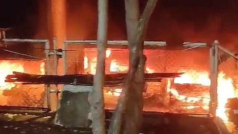 Mumbai Goregaon Fire