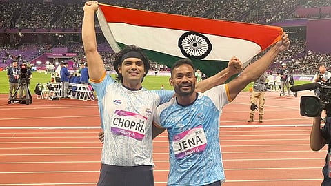 Neeraj Chopra Win Gold : नीरजने चोप्राने सुवर्ण, किशोर जेनाने रौप्यपदक जिंकले