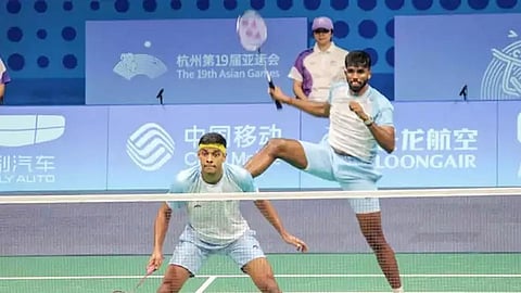 Asian Games Badminton final : बॅडमिंटनमध्ये भारताचा डंका, पुरुष दुहेरीत सुवर्ण पदकाला गवसणी
