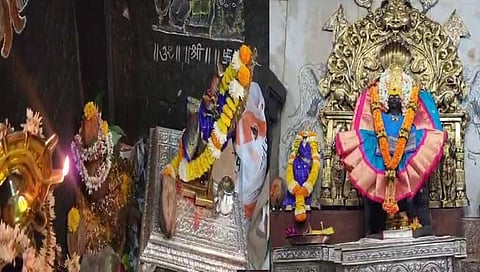 अंबाबाई मंदिरात घटस्थापना