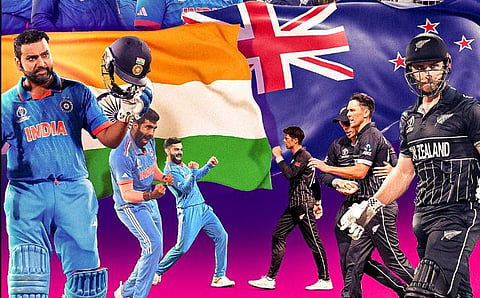 IND Vs NZ Semi-Final : संघ तेच आणि सामनाही सेमीफायनलचाच, चार वर्षांत भारत-न्यूझीलंड संघ किती बदलले?