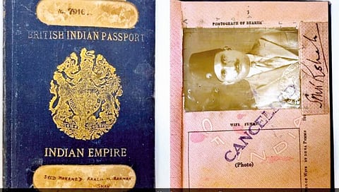 असा होता ब्रिटिशकालीन भारतीय पासपोर्ट