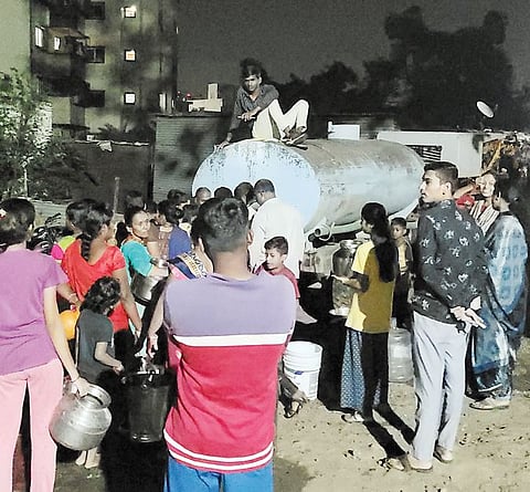 सिंहगड रस्ता भागात समान पाणीवाटप रखडले; टंचाईमुळे नागरिक त्रस्त