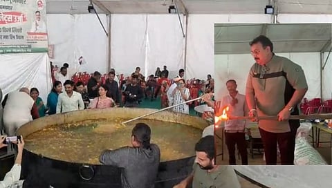Millet Grain : चंद्रपुरात मिलेट धान्याची तब्बल ६,७५० किलोची बनविली खिचडी