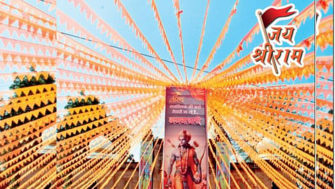 सांगली झाली भगवी; रामभक्तांमध्ये उत्साह