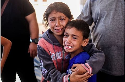 Israel offensive | भयंकर : इस्रायल-हमास संघर्षात गाझामध्ये १३ हजार चिमुकल्यांचा बळी