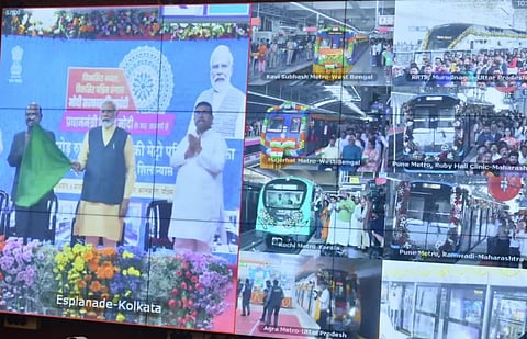 रुबी हॉल ते रामवाडी मेट्रोला पंतप्रधान नरेंद्र मोदींकडून हिरवा झेंडा
