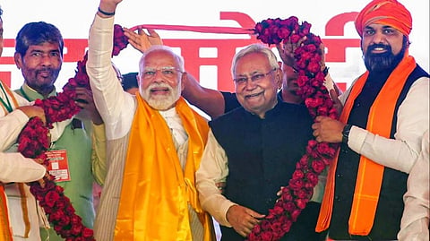 Lok sabha Election 2024 : बिहारमध्ये NDA च्या जागावाटपावर शिक्कामोर्तब, JDU पेक्षा BJPला सर्वाधिक जागा