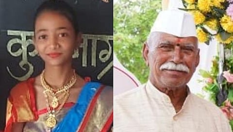 ह्रदयद्रावक | नातीला शाळेत सोडण्यासाठी जाताना काळाचा घाला, बसच्या धडकेत आजोबासह नातीचा मृत्यू ; संतप्त ग्रामस्थांनी केला रास्ता रोको