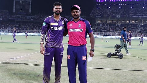 KKR vs RR : नाणेफेक जिंकत राजस्थानचा गोलंदाजीचा निर्णय