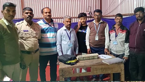 कोगनोळी सीमातपासणी नाक्यावर कारवाई