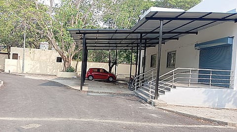 निगडी स्मशानभूमीतील विद्युत दाहिनीचे काम पूर्ण होऊनही बंद अवस्थेत