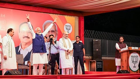एनडीए भारताचा आत्मा, एनडीएच्या नेतेपदी निवड झाल्यानंतर नरेंद्र मोदींचे प्रतिपादन