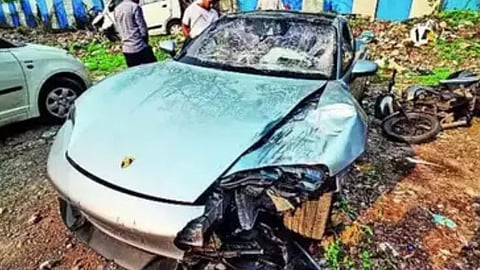 Pune Porsche Car Accident
