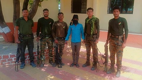 दीड लाखांचे बक्षीस असलेल्या नक्षल समर्थकास अटक