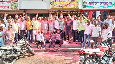 Lok sabha Election 2024 Results : देवळ्यात भास्कर भगरेंच्या विजयाचा जल्लोष