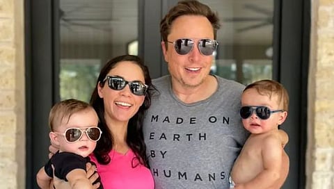Elon Musk became the father