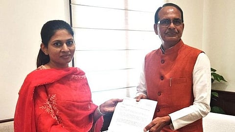 Raksha Khadse and Agriculture Minister Shivraj Singh Chavan