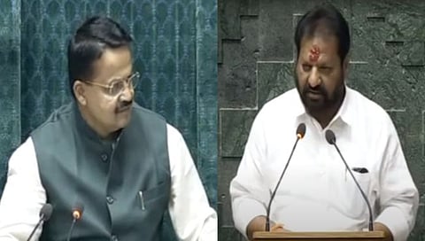 Nagesh Patil Ashtikar Lok Sabha Oath